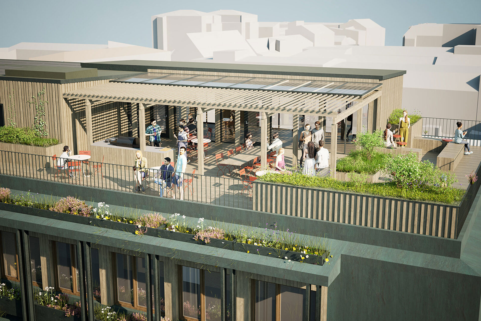 Kontorshotell med terrass Västra Torggatan 16 Karlstad